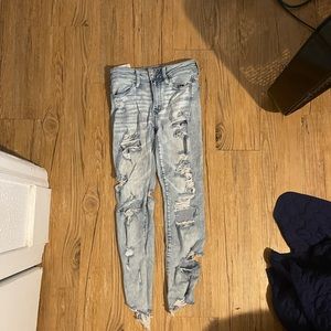 Ripped high waisted  jeans